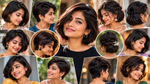 జుట్టు పొట్టిగా ఉందా ఈ హెయిర్ స్టైల్స్ ట్రై చేయండి.. అదిరిపోతారు..!